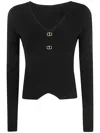 Twinset Sweater In Black