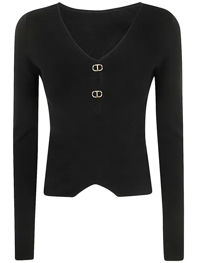 Twinset Sweater In Black