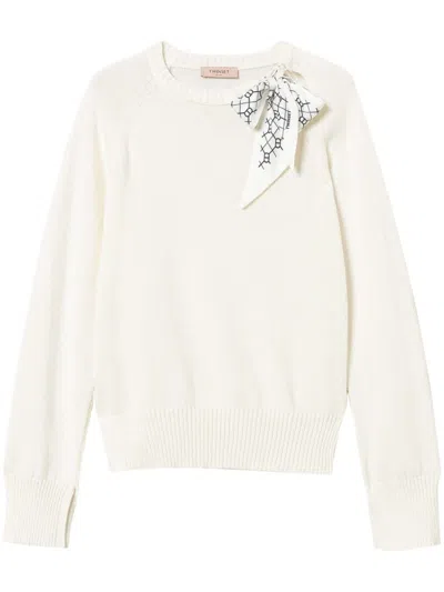 Twinset Sweater In Black  