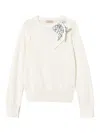 Twinset Sweater In Blanco