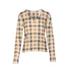 Twinset Sweaters Brown In Multi