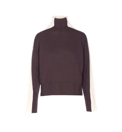 Twinset Sweater In Brown