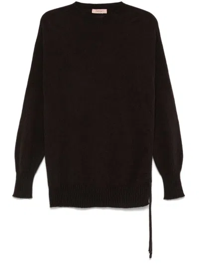 Twinset Sweater In Brown