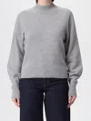 Twinset Mock-neck Sweater In Gray