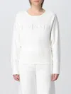 Twinset Jumper In Viscose Blend In White