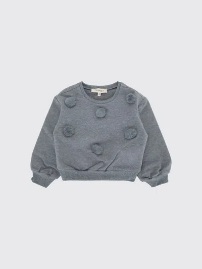 Twinset Sweater Kids Color Grey In Gray