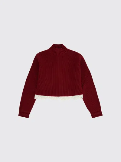 Twinset Sweater Kids Color Red