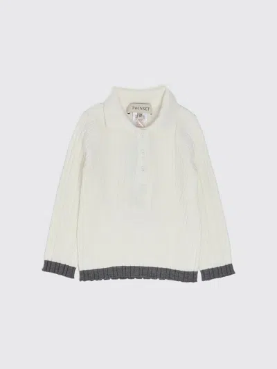 Twinset Sweater Kids Color White