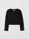 Twinset Kids' セーター  ボーイ カラー ブラック In Black