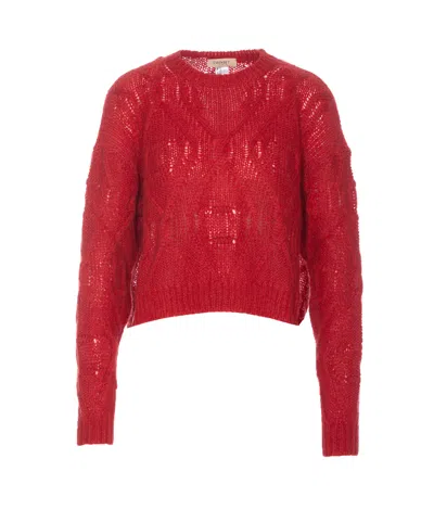 Twinset Sweater In Red