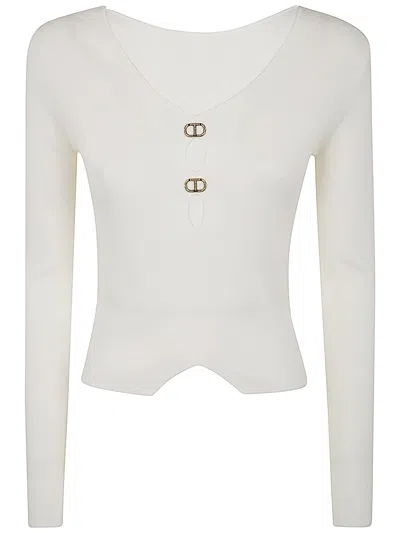 Twinset Sweater In White