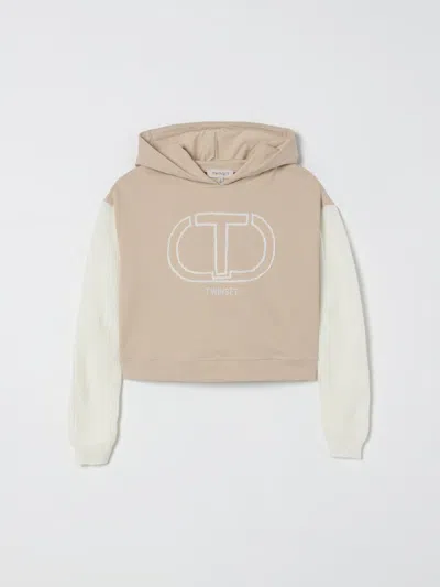 Twinset Sweater  Kids Color Beige In Multi