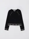 Twinset Kids Sweater With Buttons In Black