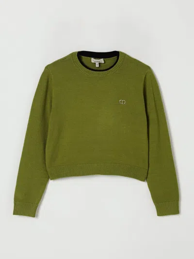 Twinset Sweater  Kids Color Green