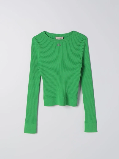 Twinset Sweater  Kids Color Green