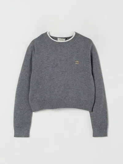 Twinset Sweater  Kids Color Grey In Gray