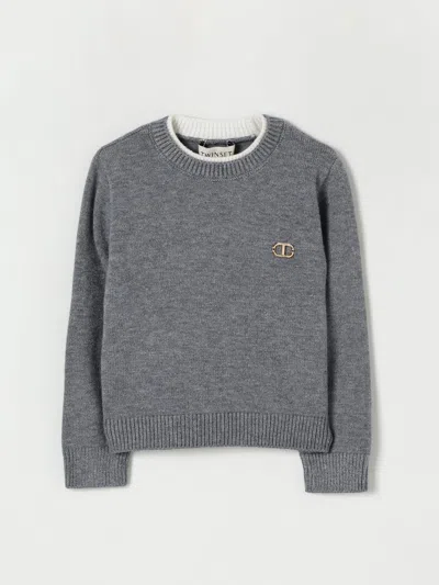 Twinset Sweater  Kids Color Grey In Gray