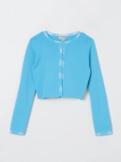 Twinset Jumper  Kids In Turquoise
