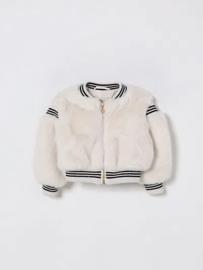 TWINSET JACKET TWINSET KIDS COLOR WHITE,H42762001