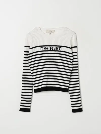 Twinset Sweater  Kids Color White In Weiss
