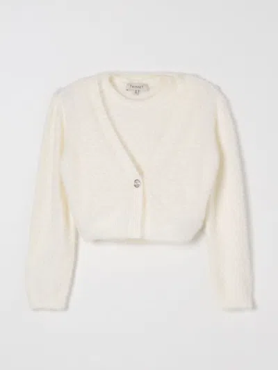 Twinset Sweater  Kids Color White In Weiss