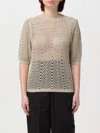 TWINSET SWEATER TWINSET WOMAN COLOR BEIGE,F31197022