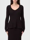Twinset Twin-set Round Neck Sweater In Black