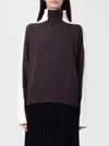 Twinset Sweater  Woman Color Brown In Brown