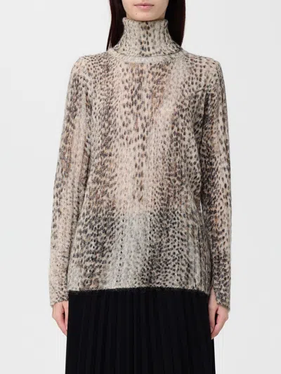 Twinset Sweater  Woman Color Brown In Multi