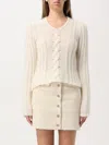 Twinset Wool Sweater In Cream