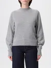 Twinset Mock-neck Sweater In Gray