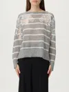 Twinset Sweater  Woman Color Grey In Multi