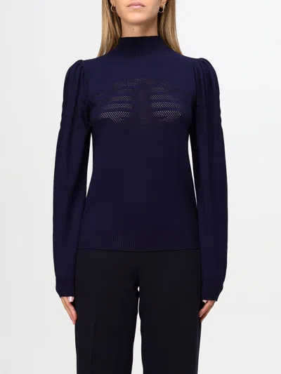 Twinset Sweater  Woman Color Indigo In Indigo