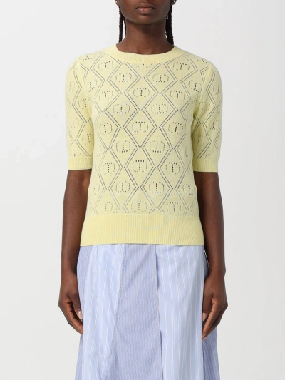 Twinset Sweater  Woman Color Lemon