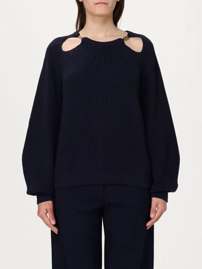 Twinset Sweater  Woman Color Navy In Black