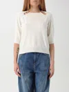 Twinset Sweater  Woman Color White In White