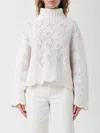 Twinset Twin-set Round Neck Sweater In White