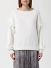 Twinset Sweater  Woman Color White In Multi