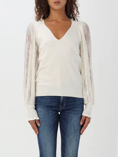 Twinset Pullover  Damen Farbe Weiss In Weiss