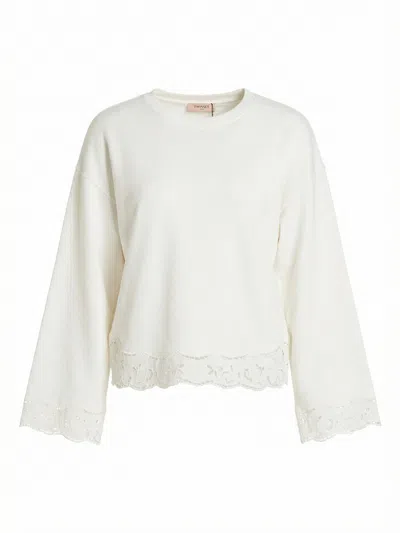 Twinset Sweater In White