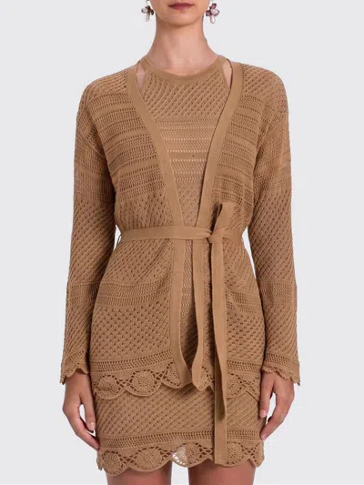Twinset Sweater Woman In Brown