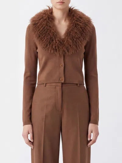 Twinset Sweater Woman Color Brown