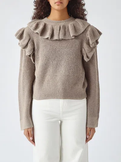 Twinset Sweater Woman Color Grey In Gray