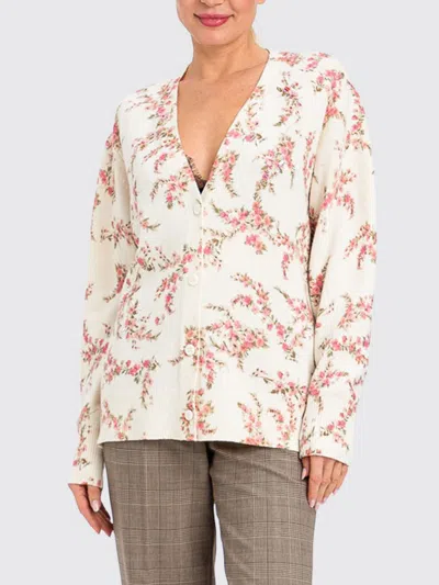 Twinset Sweater Woman Color Multicolor In Animal Print