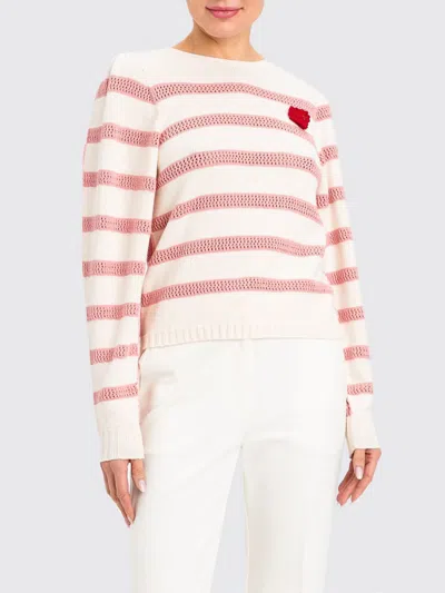 Twinset Sweater Woman Color Striped In Multi