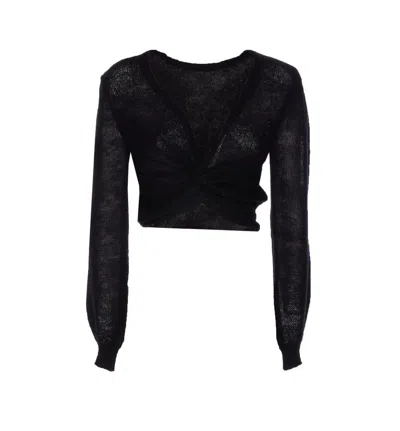 Twinset Sweaters In Black