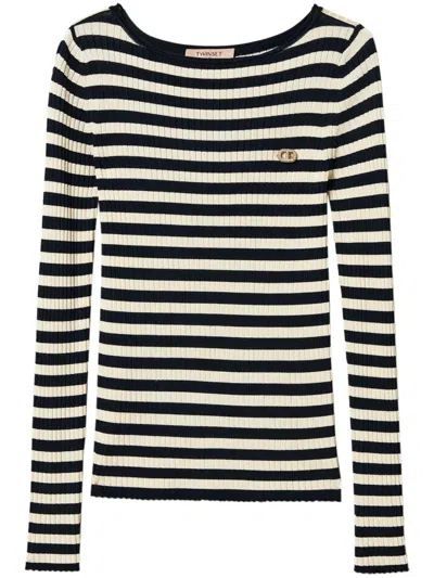 Twinset Sweaters In Blue