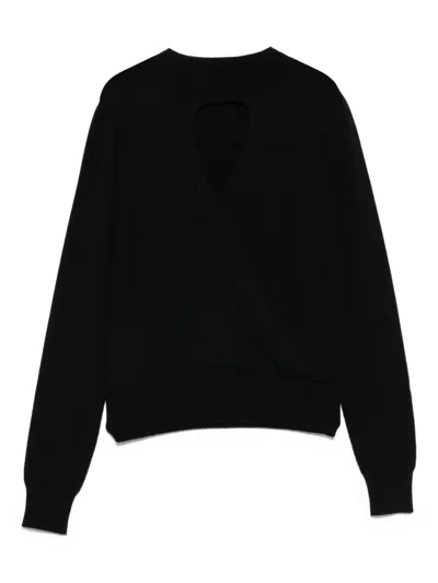 TWINSET TWINSET KEYHOLE-NECK SWEATER