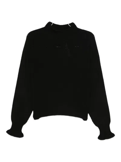 TWINSET TWINSET SWEATER WITH FLARED CUFFS