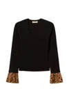 Twinset Sweaters In Black
